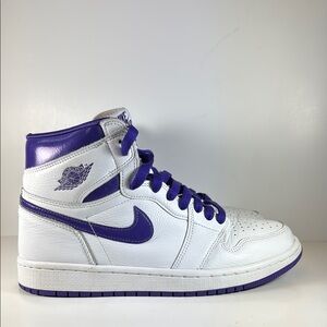 Air Jordan 1 Retro High Court Purple Women’s Size 8 Sneakers